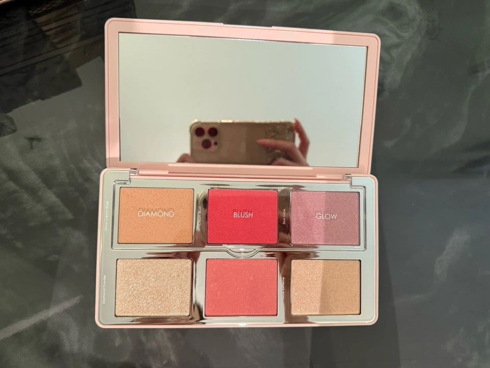 NEW Natasha Denona Diamond & Blush Face Palette 01 DARYA 6 SHADES X .25 oz NIB! - Image 4 of 4