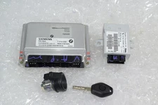 03 bmw 330i X5 ecm dme ecu ews4 engine computer 2 Keys ignition switch 7519308