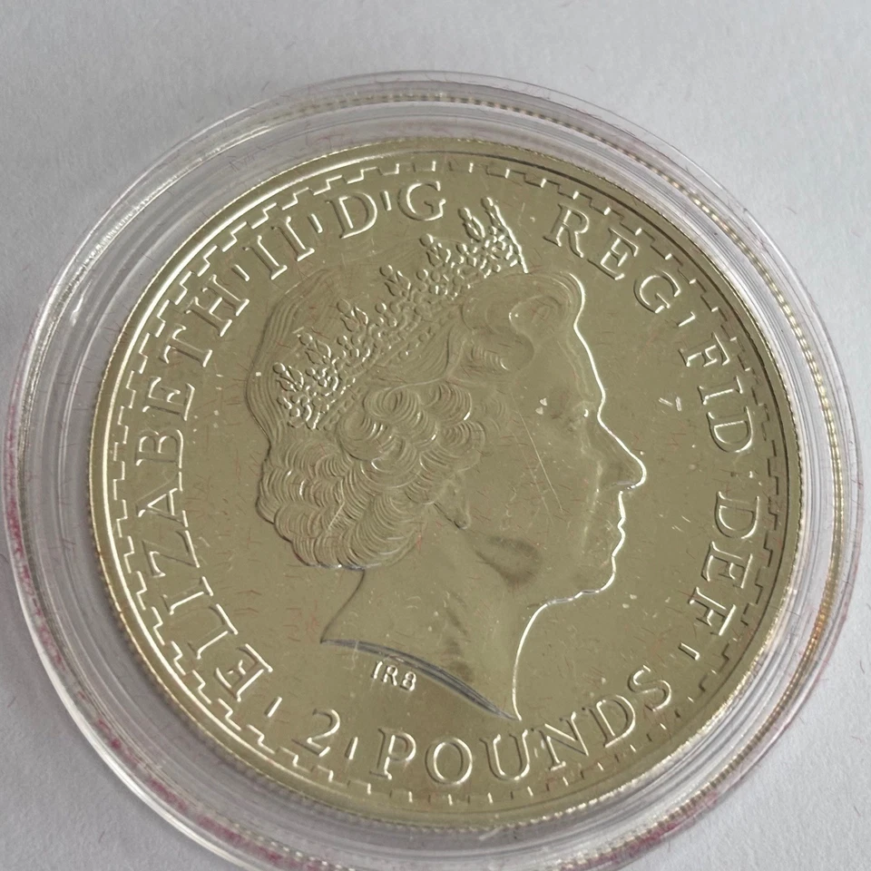 2003  Silver  Britannia £2  UK One  Ounce Coin UNCIRCULATED  - Image 2 of 2