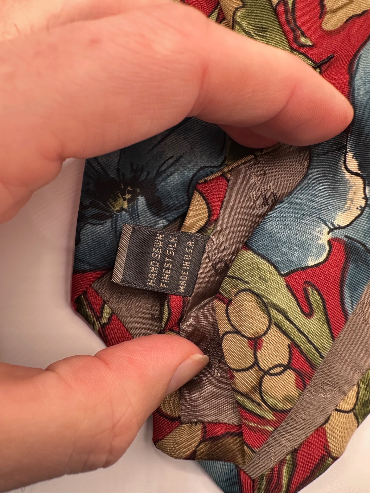 Robert Talbott Studio x Mark Shale Red Tropical F… - image 3