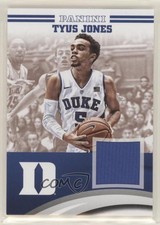 2015 Panini Duke Blue Devils Memorabilia Tyus Jones #TJ-DU Rookie RC 09jr