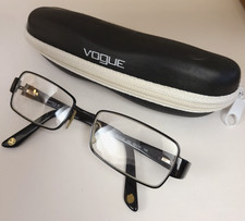 Vogue VO 3748 352 Black Eyeglass Frames 53 17 135 Rectangular with Zippered Case