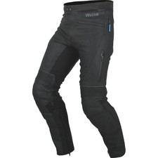 Weise Hydra Motorbike Motorcycle Waterproof Leather Trousers Black