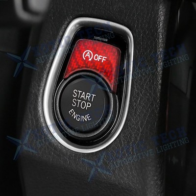 Engine Automatic Start Stop ON/Off Button Sticker For BMW 1 2 3 4 Series F20 F22