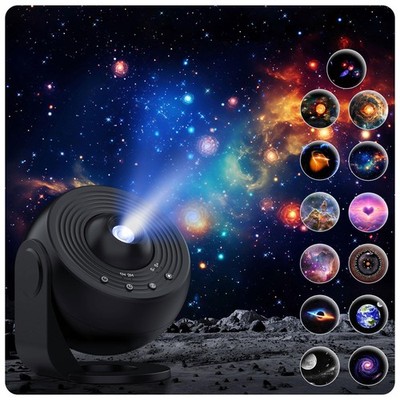 Galaxy Projector for Bedroom,13 in 1 Planetarium Star Projector with Solar Sy...