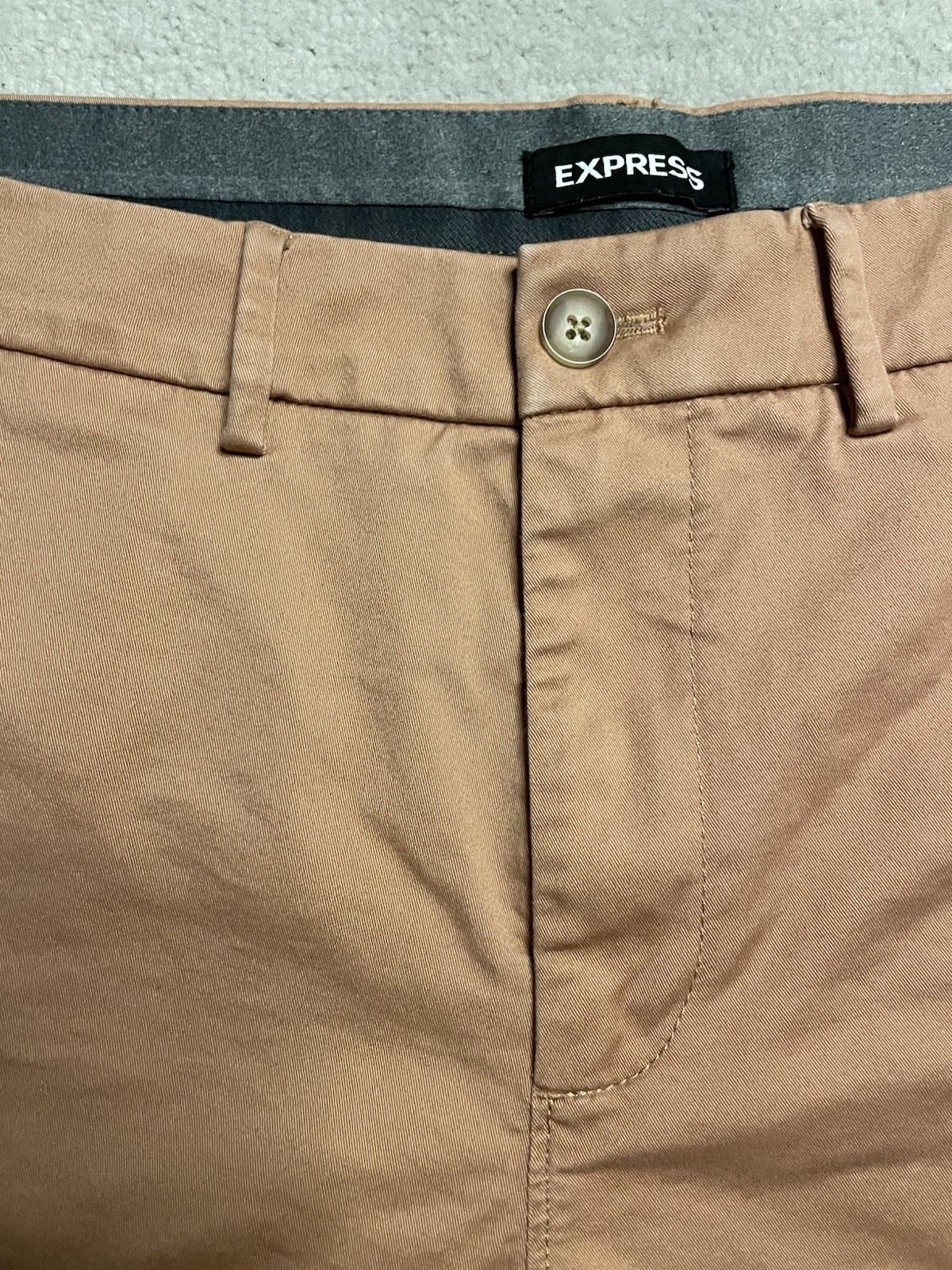 Express Men Hyper Stretch Temp Control Chino Shor… - image 8