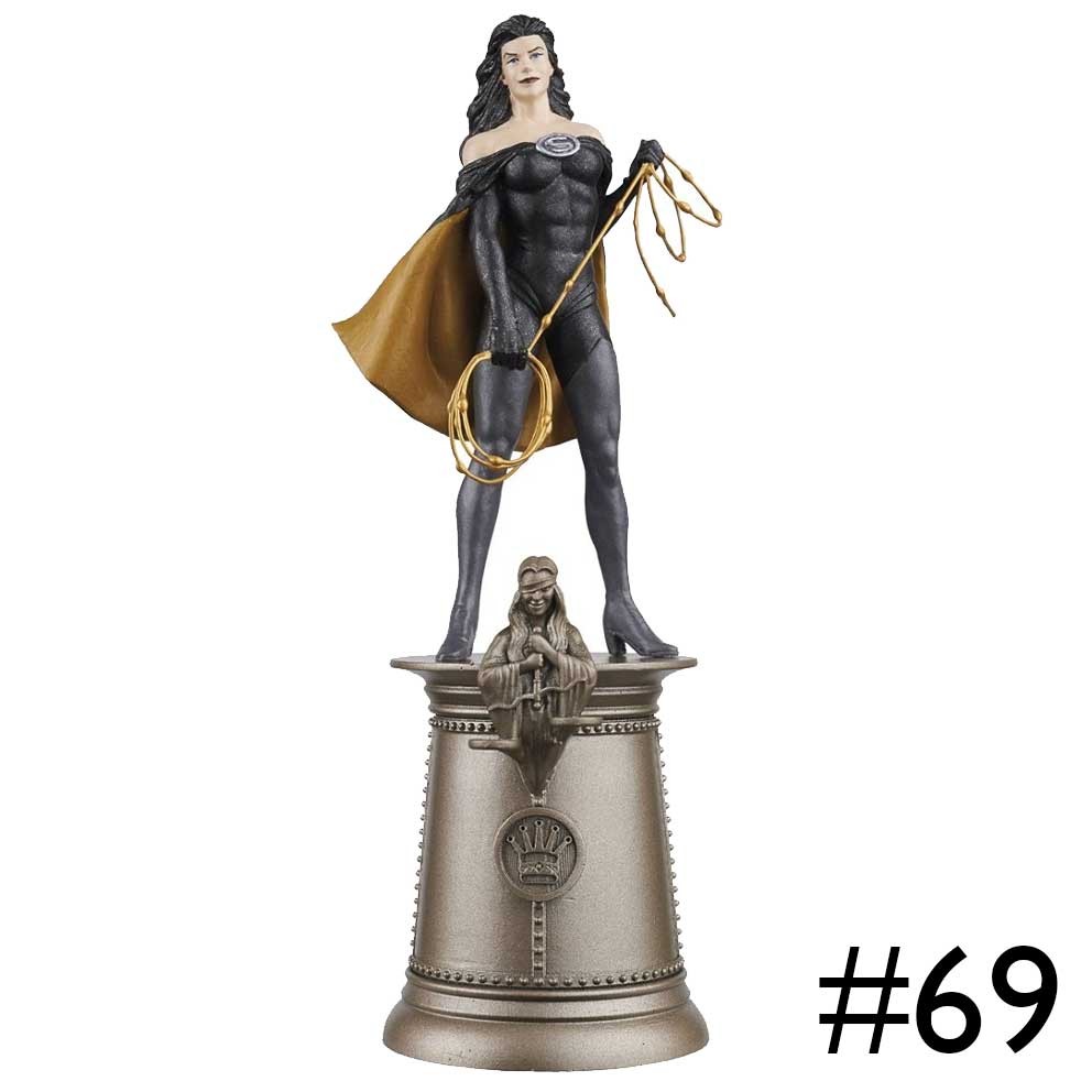 DC Poison Ivy Chess Collection Figure Eaglemoss Black Pawn #09 NEW - Image 10