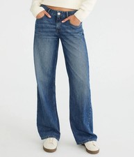 AeropostaleLow-Rise Baggy Wide Leg Lightweight Luxe Jean size 16R