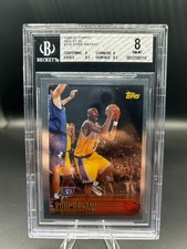 1996-97 Topps Kobe Bryant NBA at 50 Rookie RC #138 Lakers BGS 8