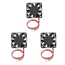 3Pcs DC 12V 4010 3D Printer Cooling Fan, 8000 RPM for Heat Sink Cooling