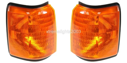 FLEETWOOD DISCOVERY 1996 1997 1998 PAIR CORNER TURN SIGNAL LIGHTS LAMPS RV