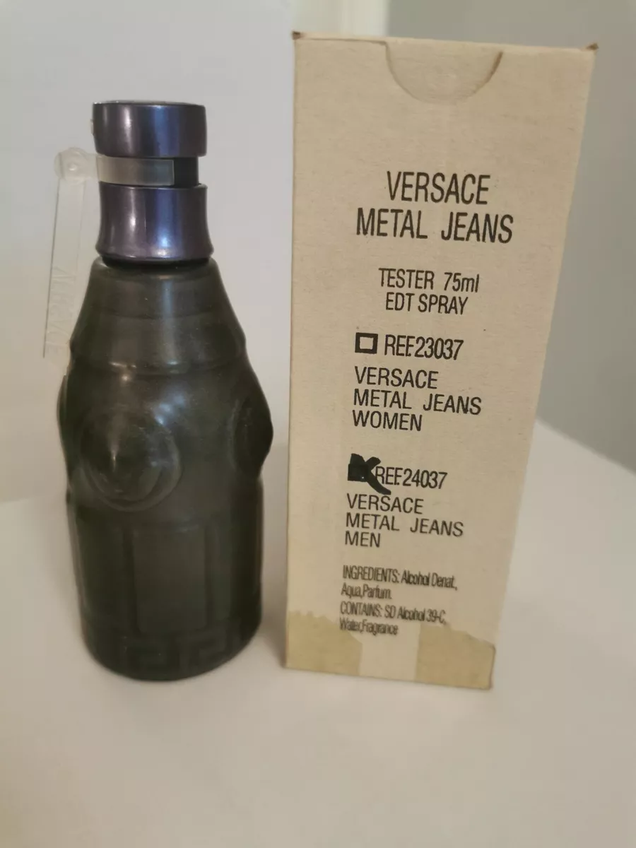 Metal Jeans Versace for men 75ml Tester RARE. | eBay