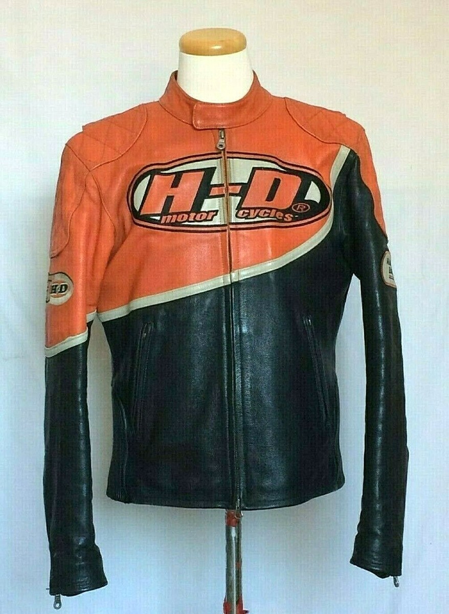 Harley Davidson Mens Speed Racing Leather Jacket Medium Harley Davidson Mens Speed Racing Leather Jacket Medium