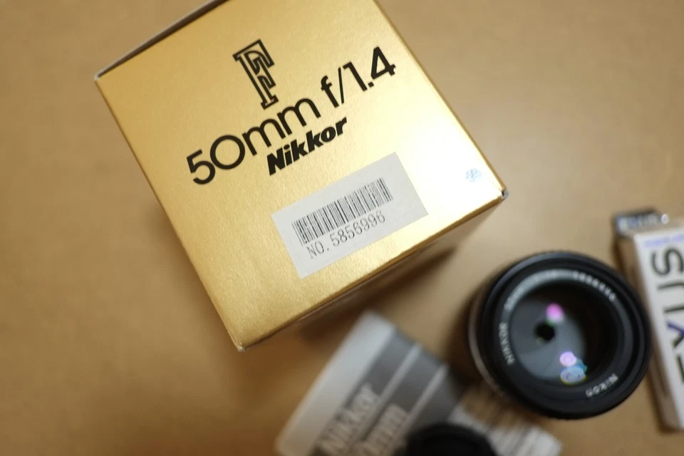 Nikon Nikkor 50mm f1.4 ai-s S/N 5856996+Marumi 52mm EXUS Lens Protector - Image 3 of 4