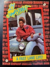  1987 Topps 21 Jump Street Fast Lane Life Johnny Depp STICKER card #25