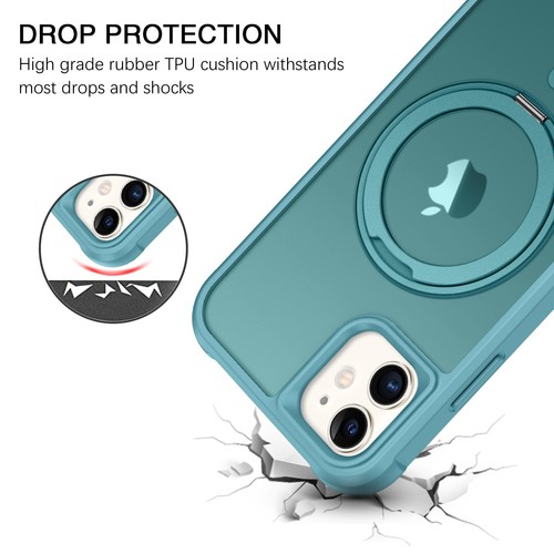Funda para iPhone 16/15/14/13/12/11 Pro Max pesada a prueba de golpes con soporte magnético cubierta - Imagen 60 de 751