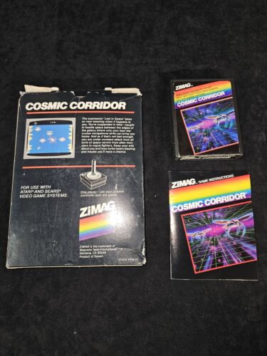 Cosmic Corridor, Atari 2600, ZiMAG 1983, CIB, Tested - Picture 2 of 6