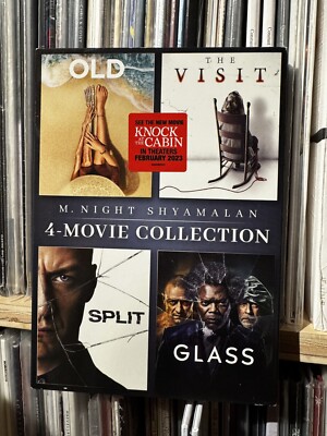 M. Night Shyamalan 4-Movie Collection (DVD) - Old, Split, The Visit ...