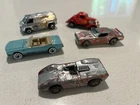 Lot Of 4 Hot Wheels Super Chromes Ferrari 312p Sport Redline Van Vintage E9