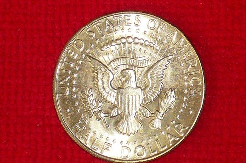 1968 (D) Kennedy Half Dollar, 40% Silver BU, US Coin, **(Nice Coin)**. - Picture 16 of 16