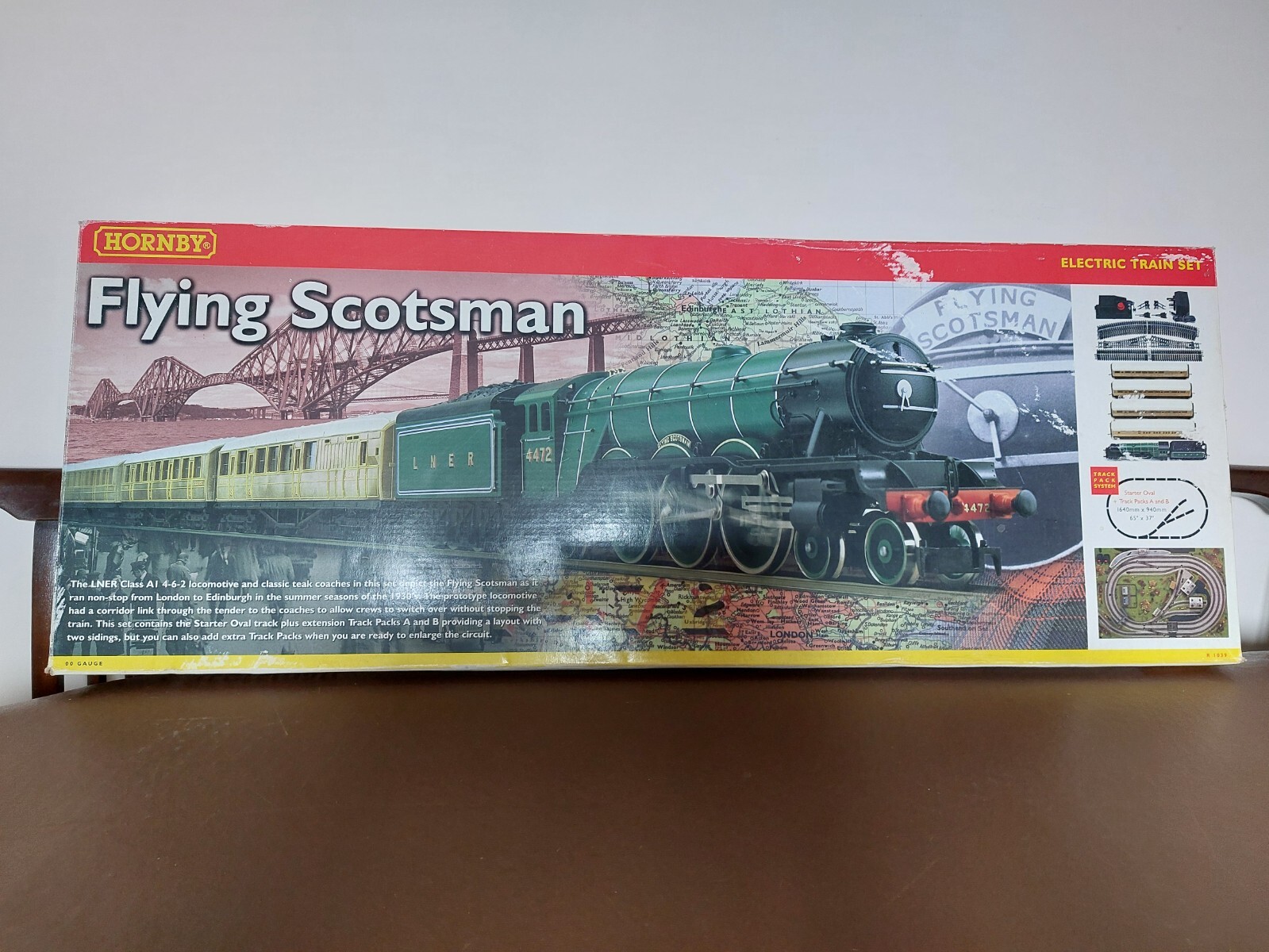 Hornby R1039 Flying Scotsman OO Gauge Train Set Complete + Working Order eBay