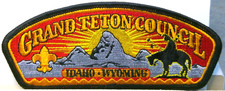 EARLY GRAND TETON CSP. (Yellow outline TRAILS...