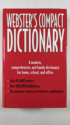 Websters Compact, Home,  School and Office Dictionary - Hard Back