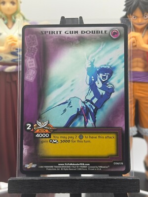Yu Yu Hakusho TCG 3 Spirit Gun Double C154 Ghost Files Unlimited Common!