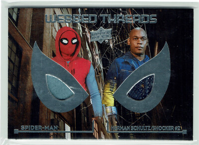 Spider-Man Homecoming 2017 Webbed Threads Doppelkostüm Relikt WTD4 Herman Schultz