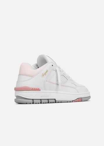 Axel Arigato Area Lo Sneaker White Dusty Pink 2.5UK EU35 US5 Leather - Picture 3 of 6