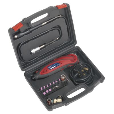 Sealey E540 Mehrzweck rotierendes Werkzeug & Graveur Kit 40 Stck. 230 V