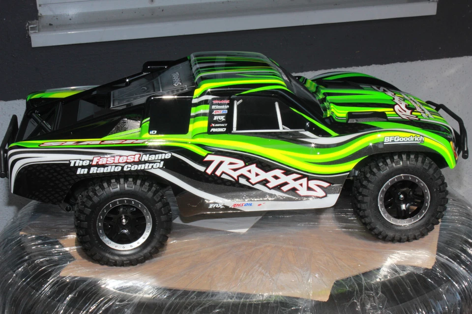 Traxxas TRX 58234 -8 GRÜN Slash 1:10 2WD Short Course RTR HD + Akku NEU - Bild 3 von 4