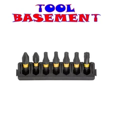 Dewalt 7PC 25MM PH PZ TX MIX BAR FLEXTORQ