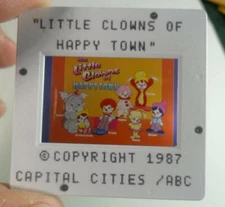 THE LITTLE CLOWNS OF HAPPY TOWN 1987 ABC PRESS KIT 1 SLIDE
