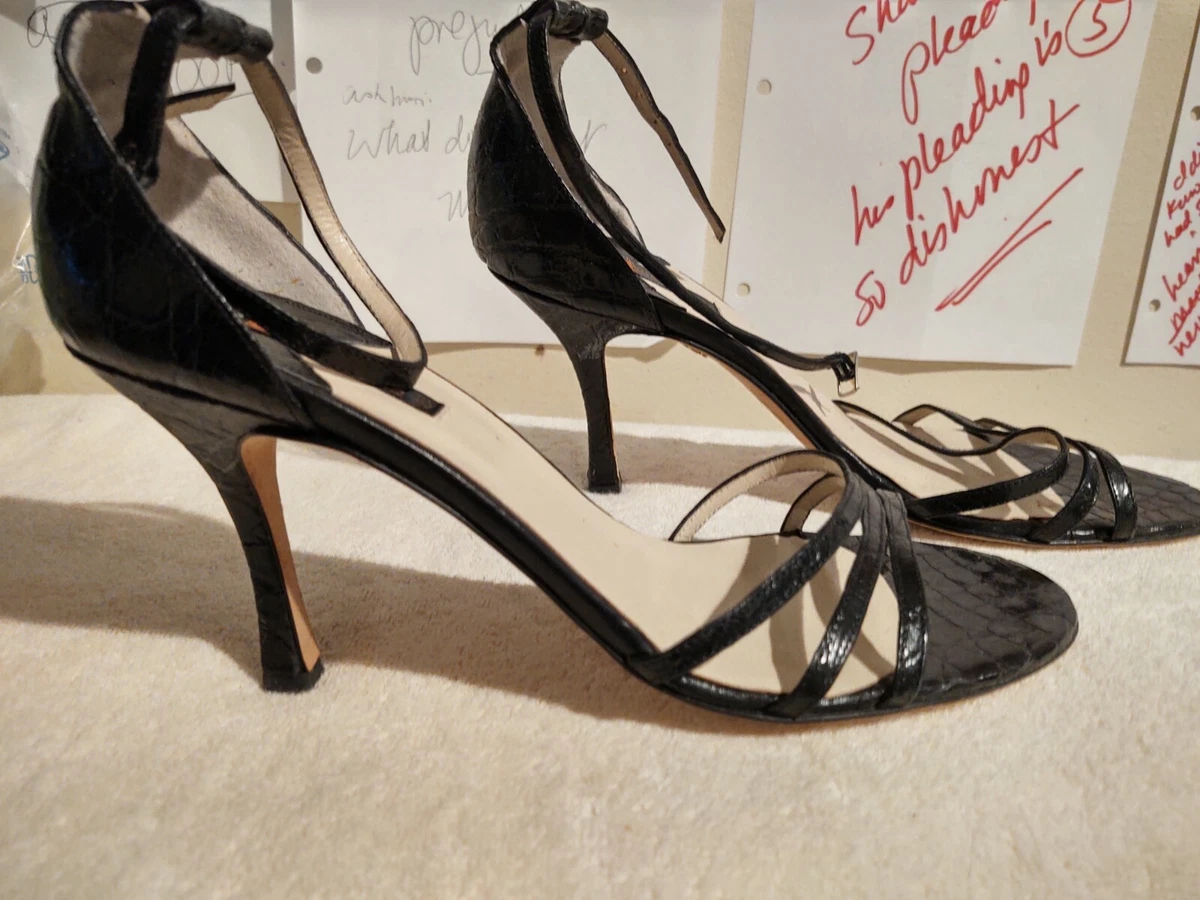 Strappy heels sale cheap