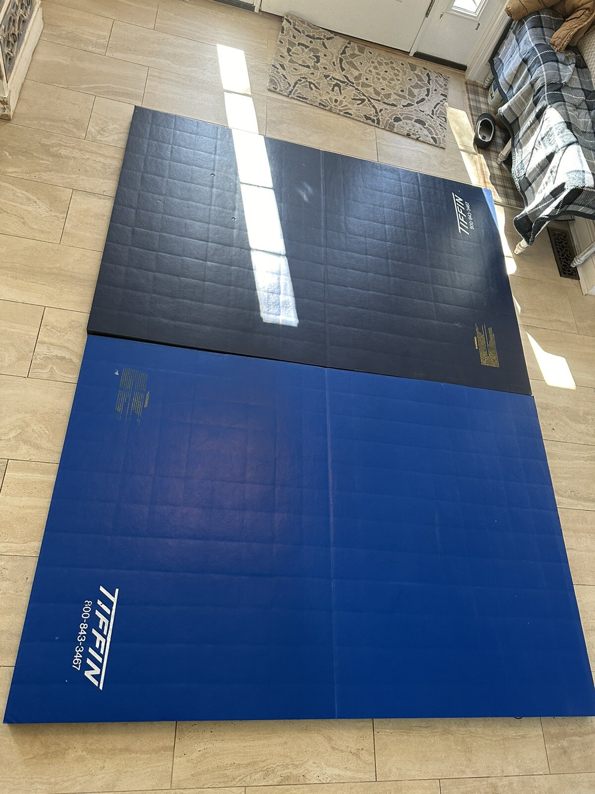 Tiffin Wrestling Mats 3 Sections All 6x4 2in Thick. eBay