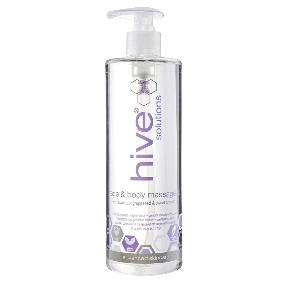 HIVE OF BEAUTY Hive Solutions Face And Body Massage OIL 490ml