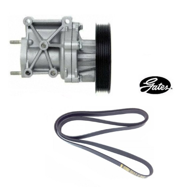 GATES Engine Water Pump & Serpentine Belt For 2018 DODGE JOURNEY L4 2
