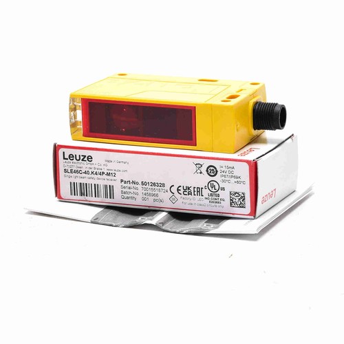 Leuze SLE46C-40.K4/4P-M12 Mehrstrahl-Sicherheitslichtschranke 50126328 -new- - Bild 3 von 4