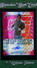 2020 Leaf Metal Draft #TP-AM1 Austin Martin RC Auto Pink Wave Refractor /10