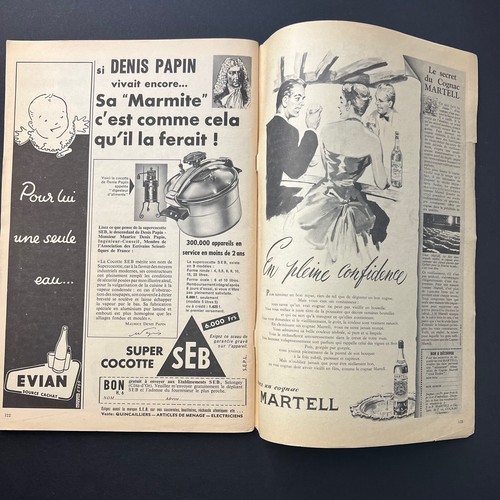 1955 NOVEMBER - FRENCH MAGAZINE - MODES ET TRAVAUX No 659 - Picture 7 of 10