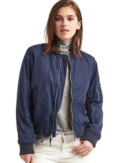 Gap black shop bomber jacket