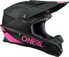 O'Neal 1 Series Solid Helmet MX Motocross Dirt Bike Off-Road BLACK PINK Adult 