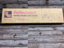Vintage Reflectasol portable bounce light system in original box
