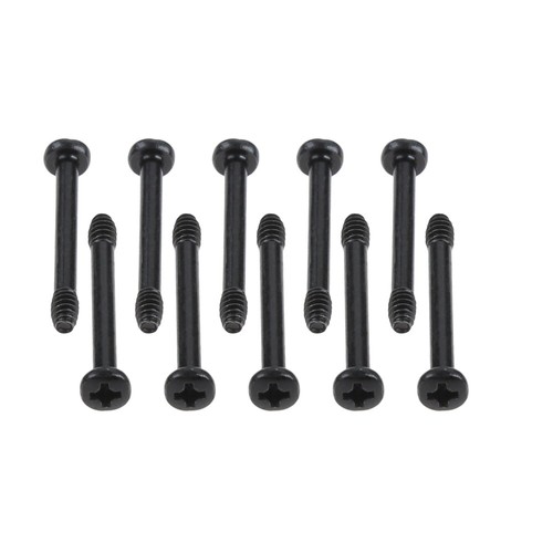 10pcs Computer Water Cooling Fan Mount Screws Case Fan Screws Carbon Steel - Picture 7 of 13