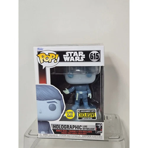 Holographic Luke Skywalker Funko Pop! Vinyl: Star Wars #615