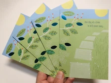 4 Cards DaySpring Encouragement One Day at a Time is Still Never Easy