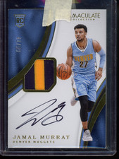 2016-17 Immaculate Collection #135 - Rookie Patches Auto /99 Jamal Murray RC