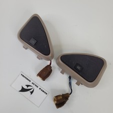 1998-2003 Toyota Sienna Lh Rh Door Tweeter Speaker Pair Set Of 2 Tan Oem