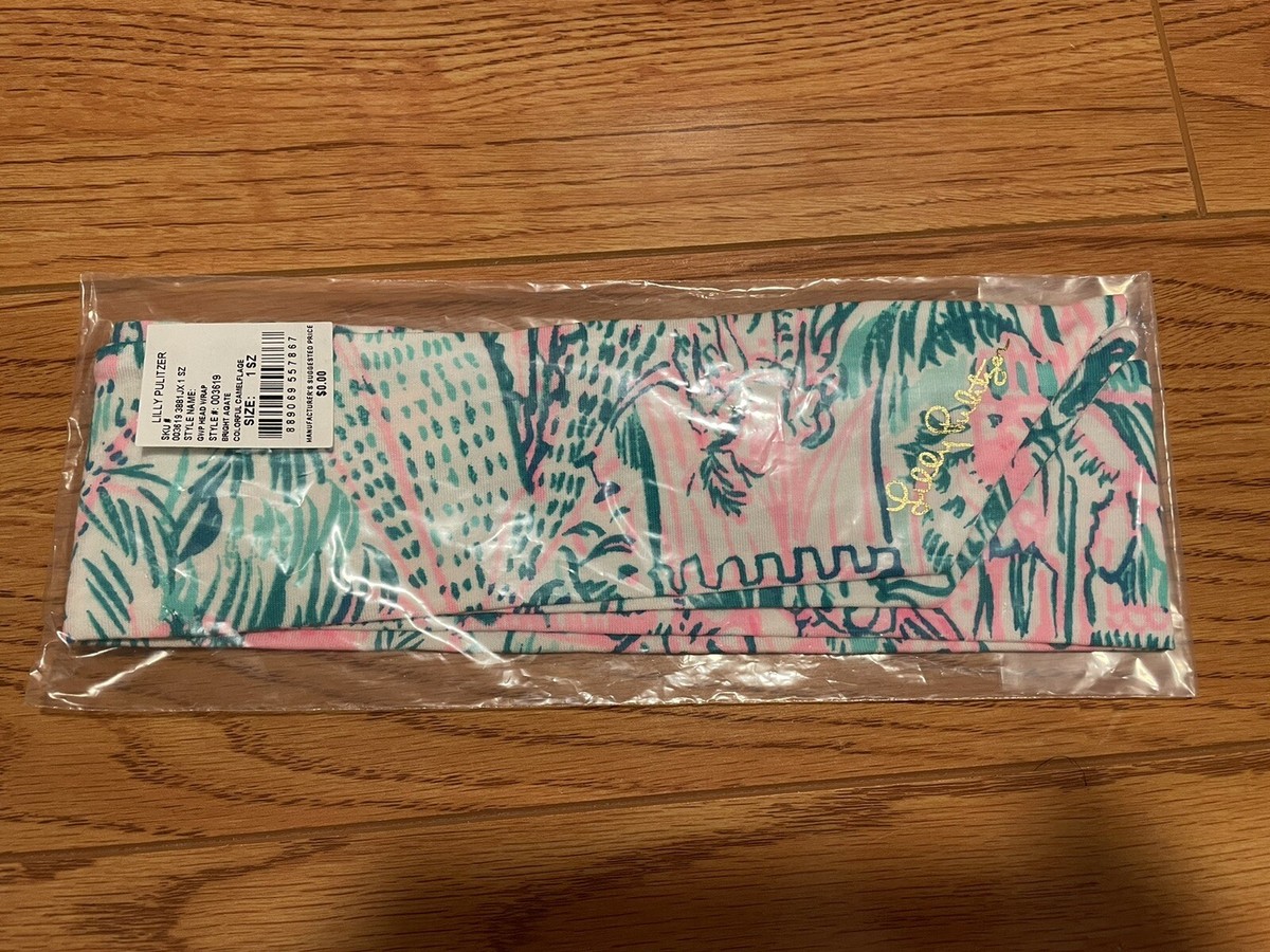 New Lilly Pulitzer Bright Agate Colorful Camouflage Head  display picture 1